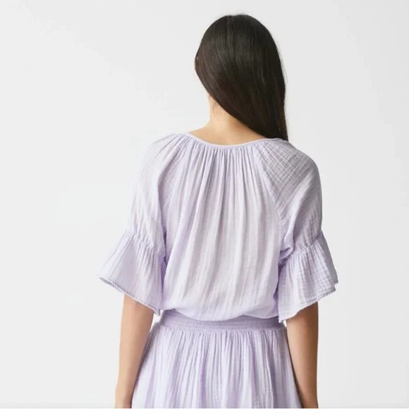 MICHAEL STARS NWOT KATELYN GAUZE DRESS - Picture 4 of 13